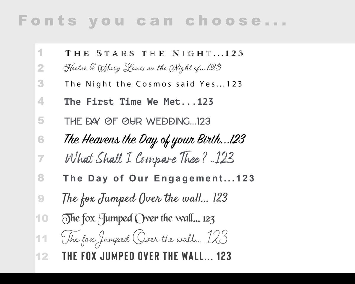 Font_Styles_LuxPrintGifts.com