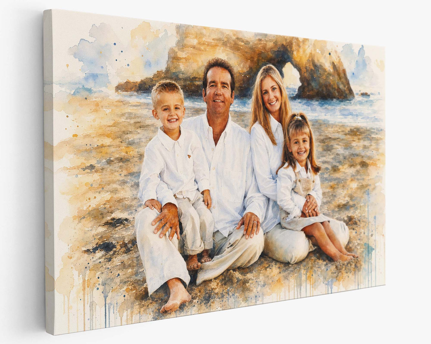 Watercolour Art Prints | Custom Design | In-House Printed | “Classy. Beautiful. Portraiture"