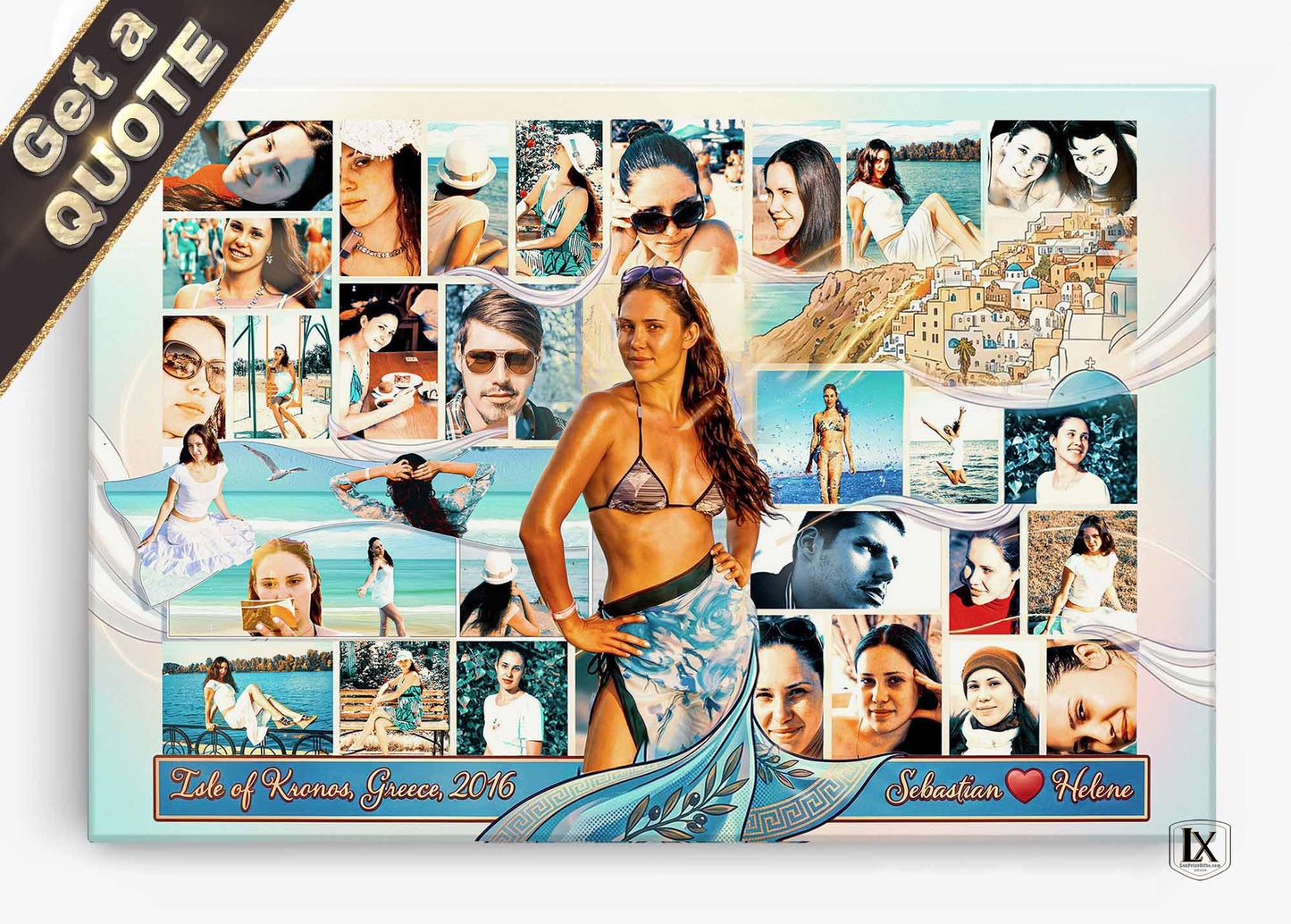 Dynamic Photo Collages | Custom Design | In-House Printed | “Perfect. Professional. Alive."
