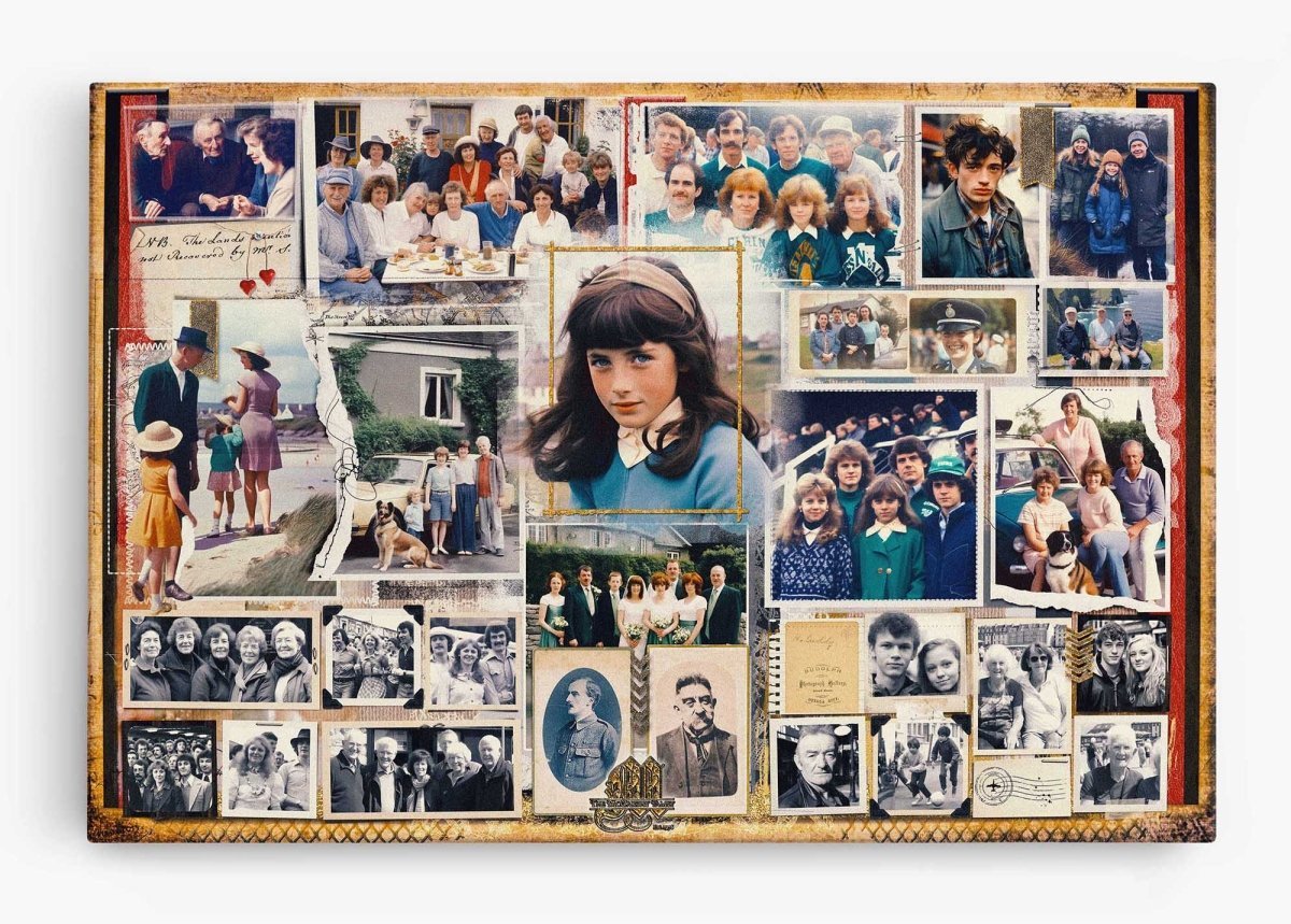 Collage For Family Photos_LuxprintGifts.com