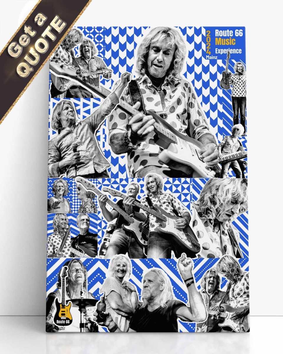 Custom Duotone Photo Collages | Dedicated Designer | Professional Printing | Business Images that Matter to You & Your Colleagues ! - LuxPrintGifts.com