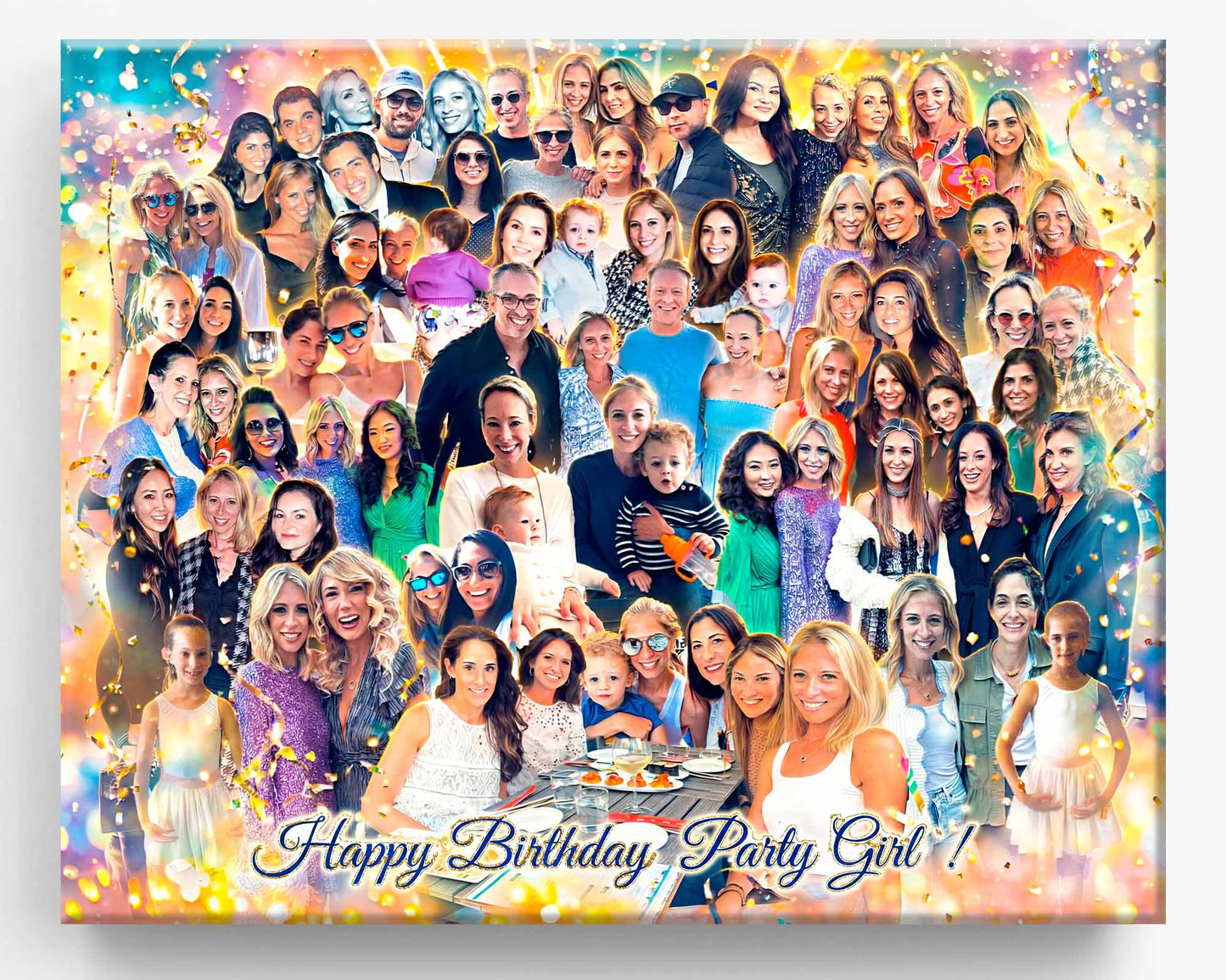 Party Group Collage | Individually Designed | In-House Printed | “Simple. Comprehensive. Enjoyable.”