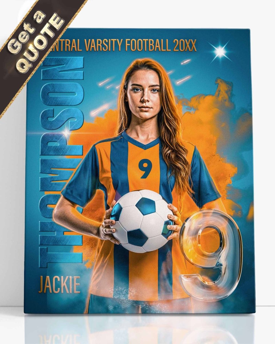 Player Sports Portrait | Dedicated Designer | Professional Printing | Make Images that Inspire Winners ! - LuxPhotoCollages.com