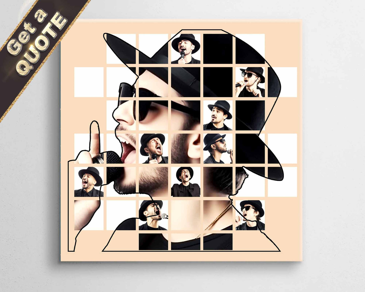 Dynamic Portrait Collage  | Individually Designed, In-House Printed | “Simple. Effective. Stunning.”