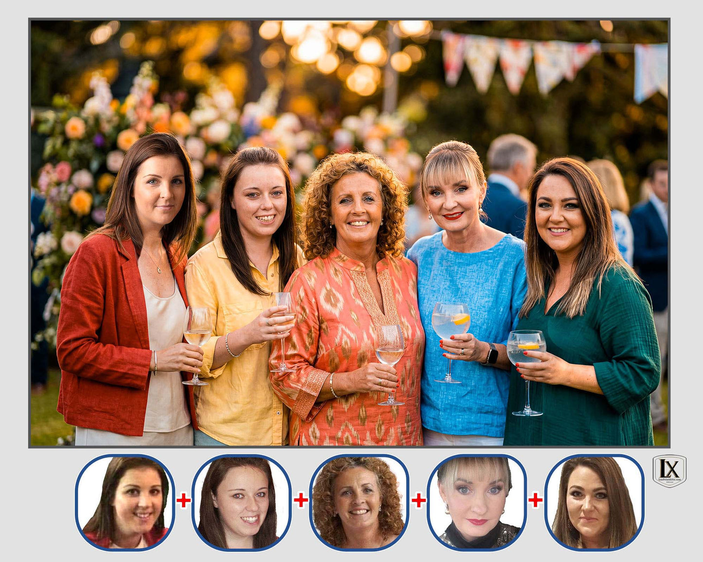 Studio Perfect Group Collage | Custom Design | In-House Printed | “Perfect. Professional. Portrait.”