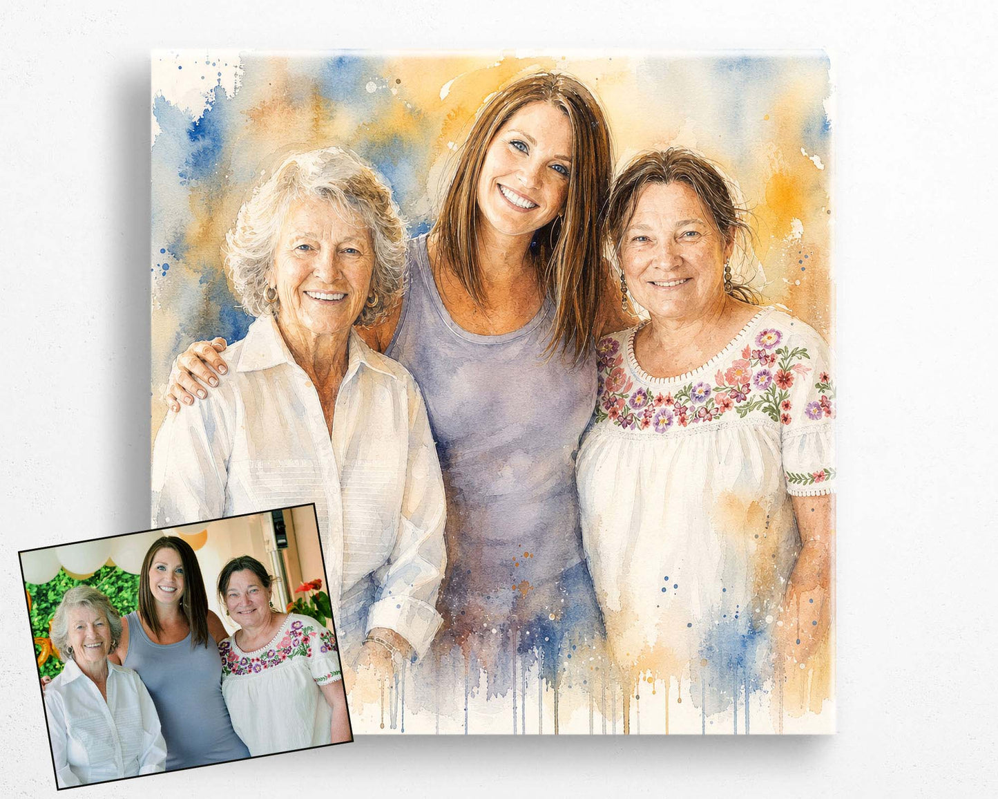 Watercolour Art Prints | Custom Design | In-House Printed | “Classy. Beautiful. Portraiture"